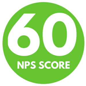 60 NPS score
