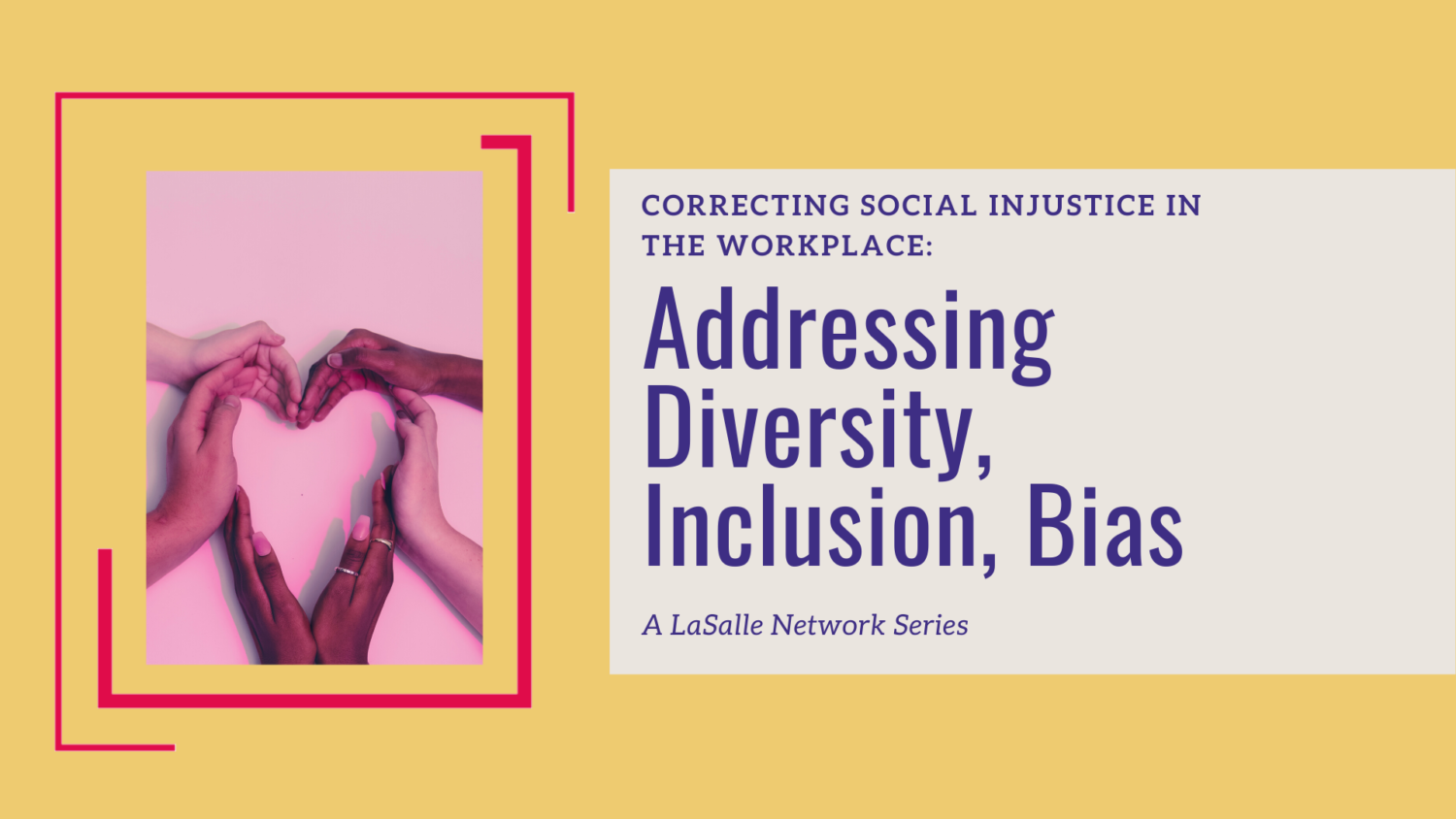 Correcting Social Injustice in the Workplace LaSalle Network