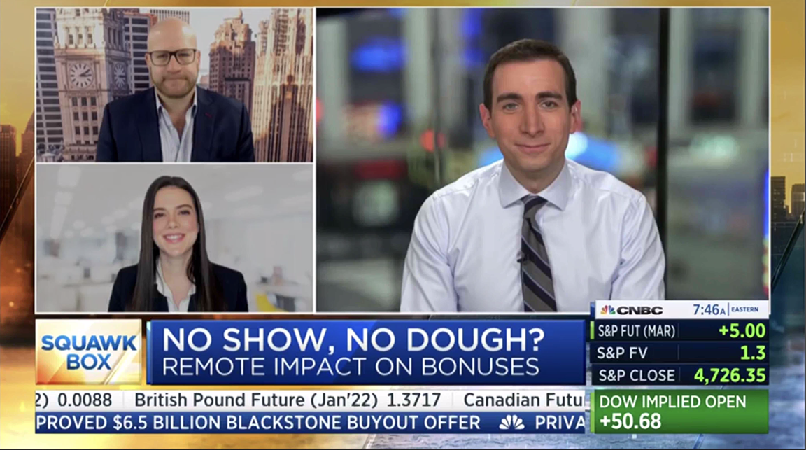 Squawk Box Team CNBC Squawk Box: How Remote Work Impacts Bonuses