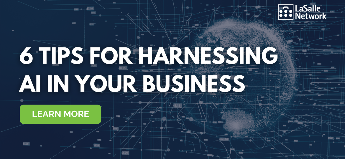 how to harness AI in your business